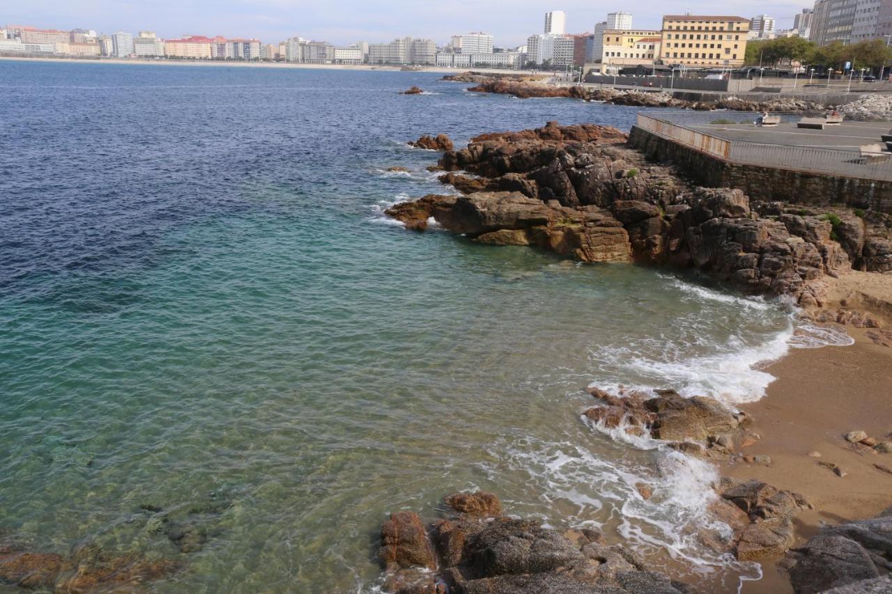 Apartamento Orzan Playa A Coruña Kültér fotó